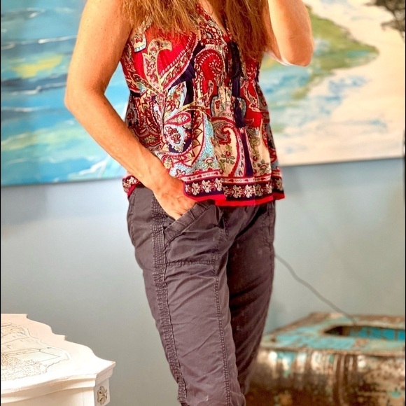 ⭐️Patrons of Peace, Boho Top, Super Soft, Washes So Well, Excellent Quality,S - Picture 10 of 13